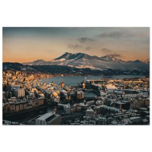 Winterzauber Luzern Premium Premium Poster