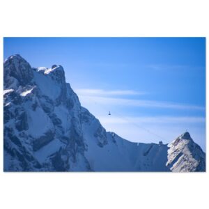 Schweizer Winterparadies - Forex-Druck des Pilatus-Gipfels