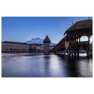 Kapellbrücke Luzern Forexdruck