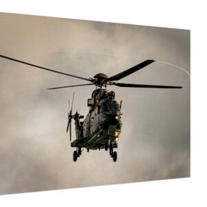 Super Puma Hubschrauber - Leinwanddruck